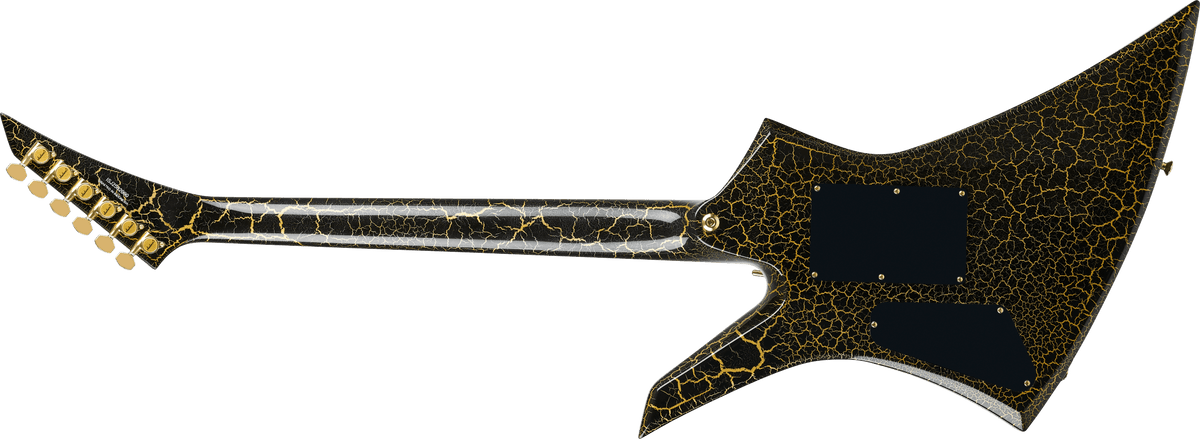 Jackson Pro Plus Series Signature Brandon Ellis Kelly™ KE27, Maple Fingerboard, Gold Crackle