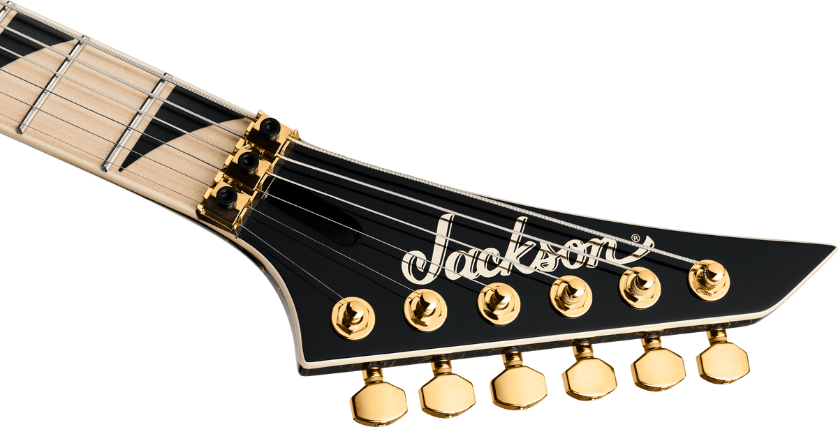 Jackson Pro Plus Series Signature Brandon Ellis Kelly™ KE27, Maple Fingerboard, Gold Crackle