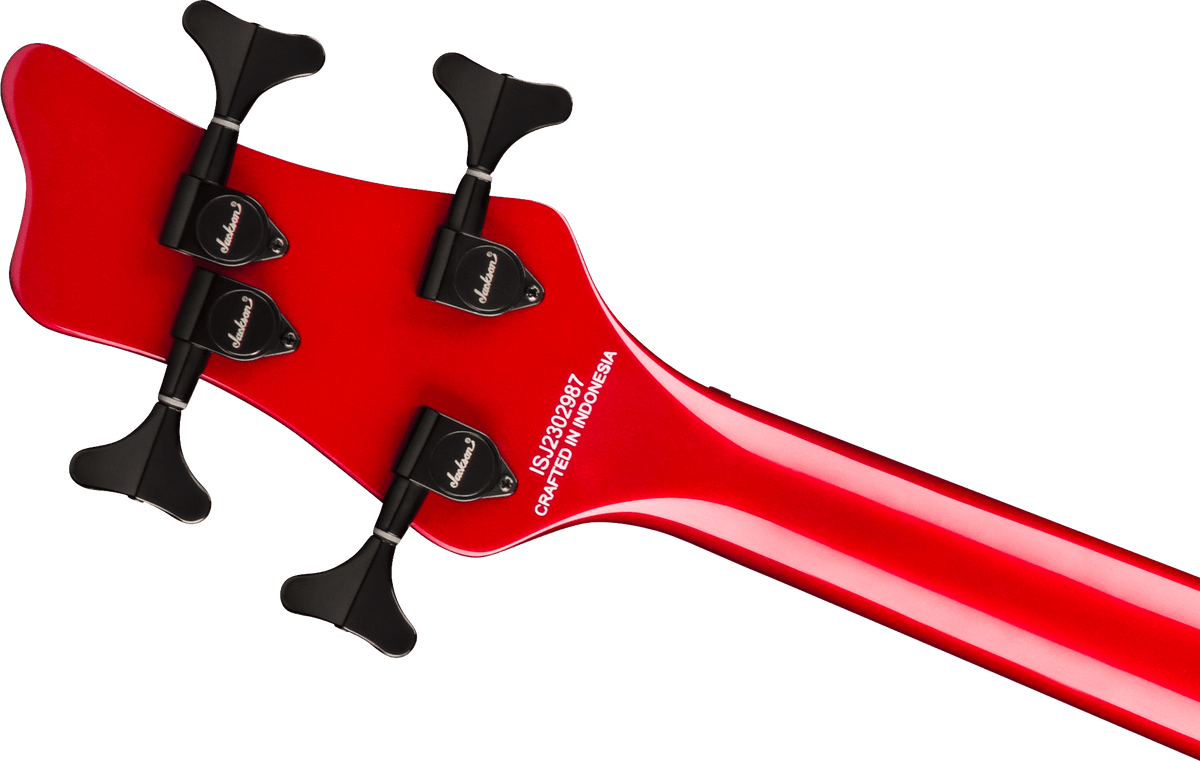 Jackson X Series Spectra Bass SBX IV, Laurel Fingerboard, Candy Apple Red