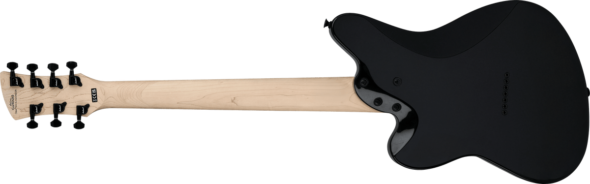 Jackson X Series Surfcaster™ SF HT7, Laurel Fingerboard, Metallic Black