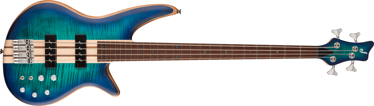 Jackson Pro Series Spectra Bass SBFM IV, Caramelized Jatoba Fingerboard, Chlorine Burst