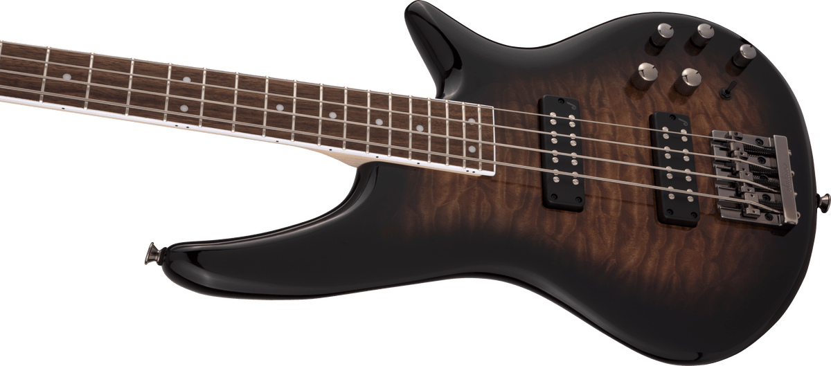 Jackson - JS Series Spectra Bass JS3Q- Laurel Fingerboard- Dark Sunburst