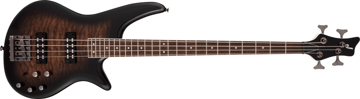 Jackson - JS Series Spectra Bass JS3Q- Laurel Fingerboard- Dark Sunburst
