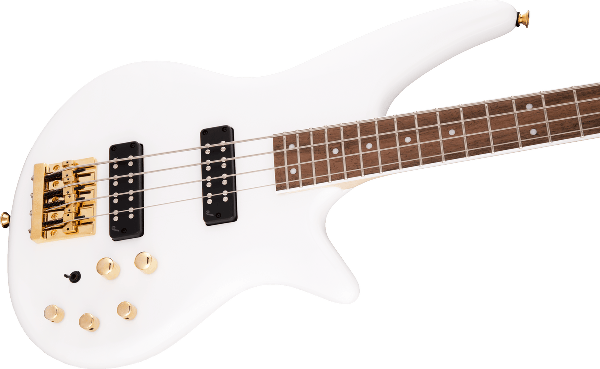 Jackson JS Series Spectra Bass JS3, Laurel Fingerboard, Snow White