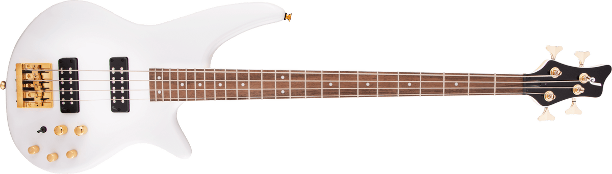 Jackson JS Series Spectra Bass JS3, Laurel Fingerboard, Snow White