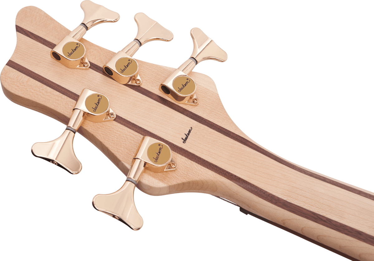 Jackson Pro Series Spectra Bass SBP V, Caramelized Jatoba Fingerboard, Transparent Cherry Burst