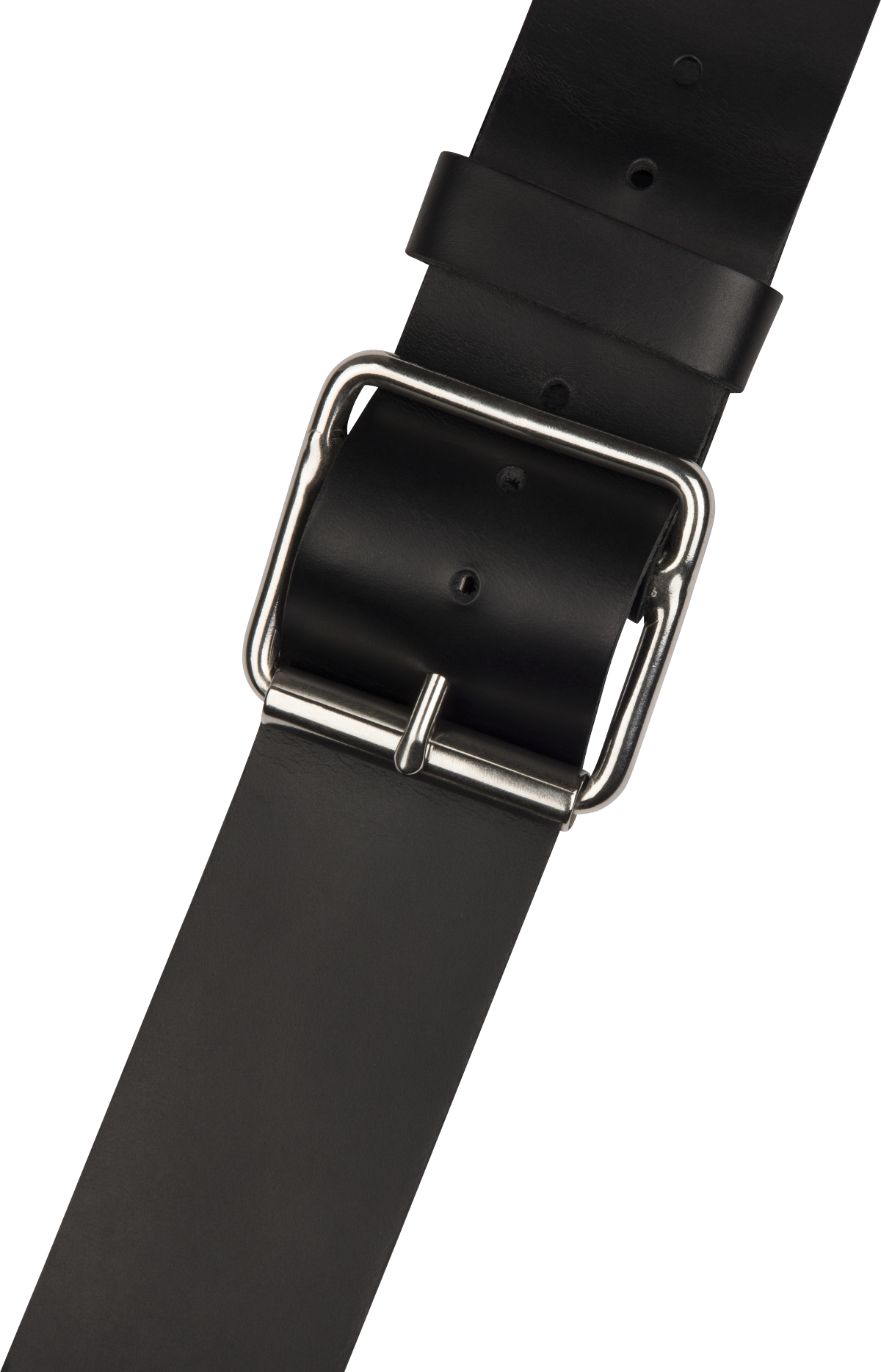 Jackson® Diagonal Stud Leather Strap, Black, 2.5"