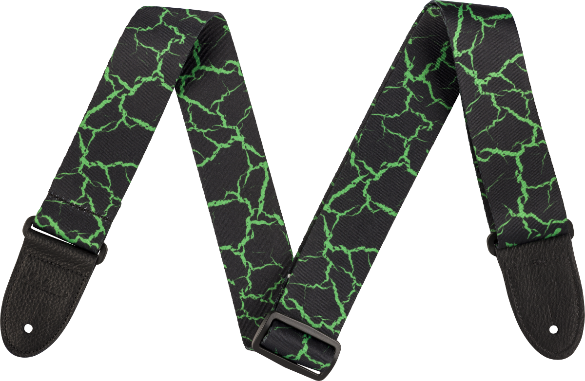 Jackson 2" Poly Strap, Green Crackle