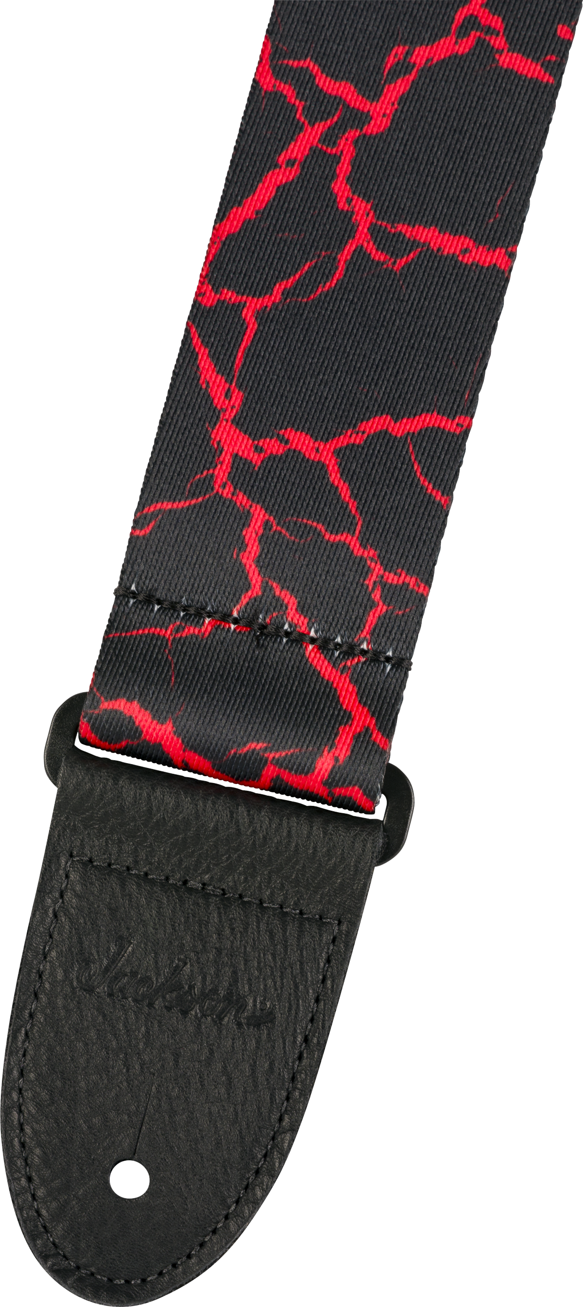 Jackson 2" Poly Strap, Red Crackle