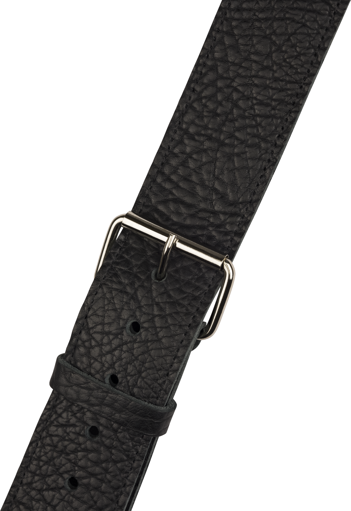 Jackson® Shark Fin Leather Strap, Black and Red, 2"