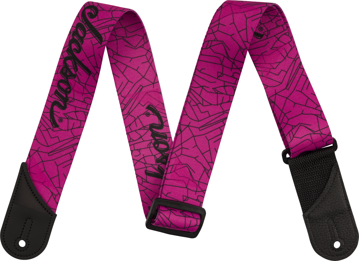 Jackson® Cracked Mirror Strap, Pink, 2"