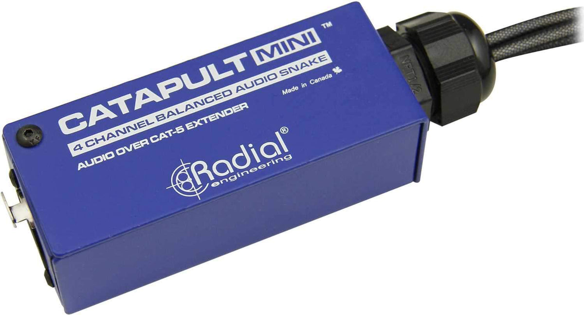Radial Catapult MINI TRS - Compact Cat 5 Analog Snake - product view 3