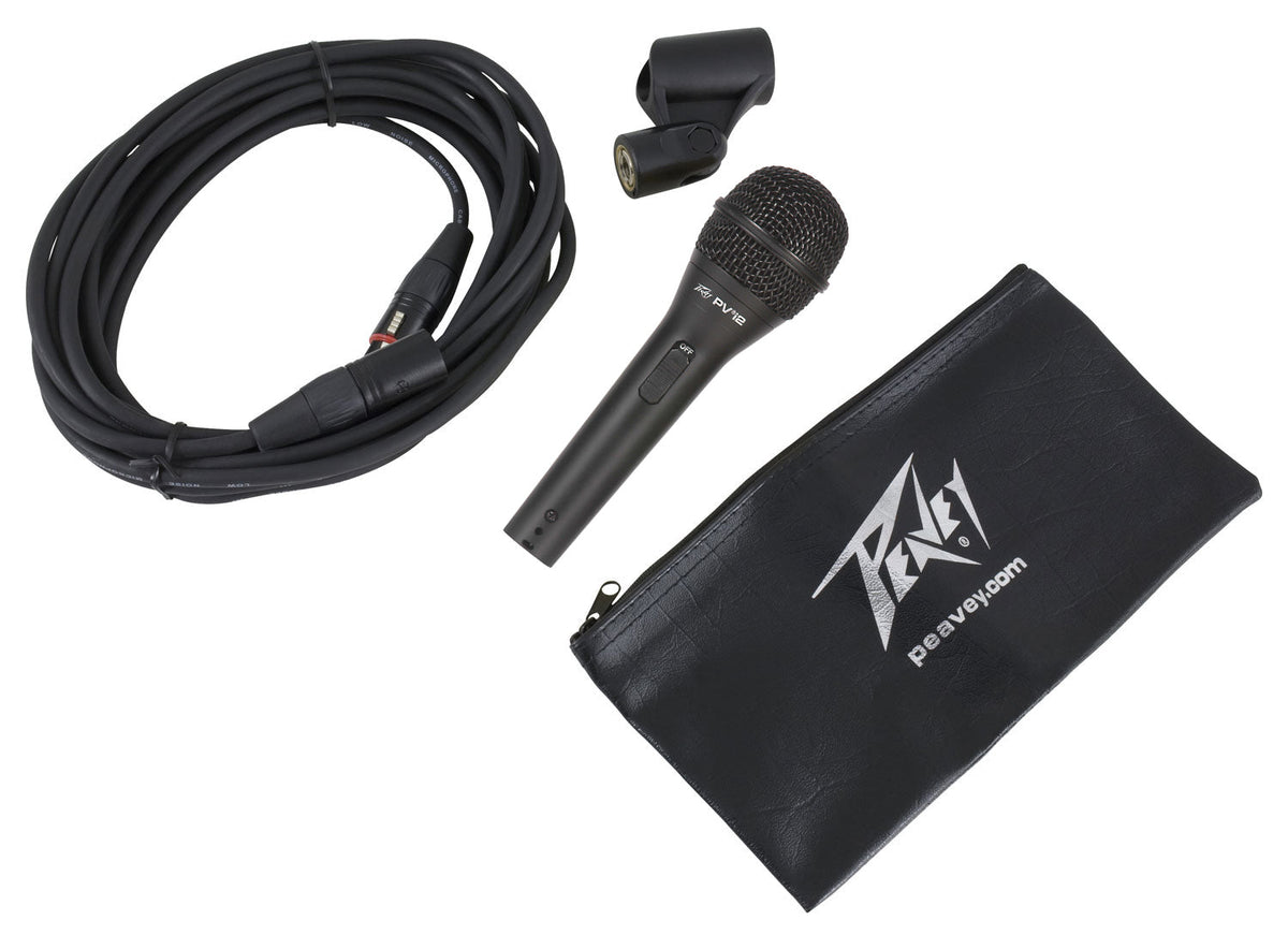 Peavey PV®i 2 Dynamic Vocal Microphone with XLR Cable - Black