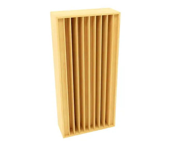 Asono - QRD 11 Diffusor 23 1/4′′W x 48′′H x 9 1/2′′D and weighing 65 lbs. Natural