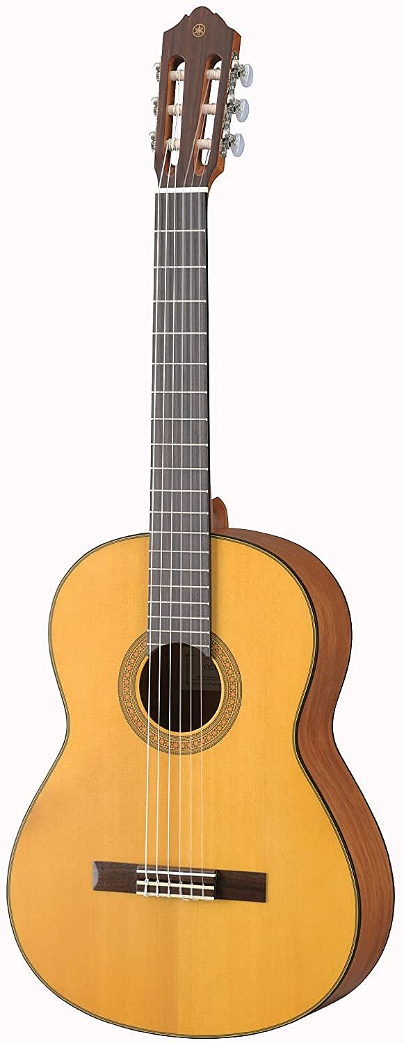 Yamaha CG122MS Full Size Spruce Top Nylon 6-String RH Classical Guitar-Natural Matte Finish