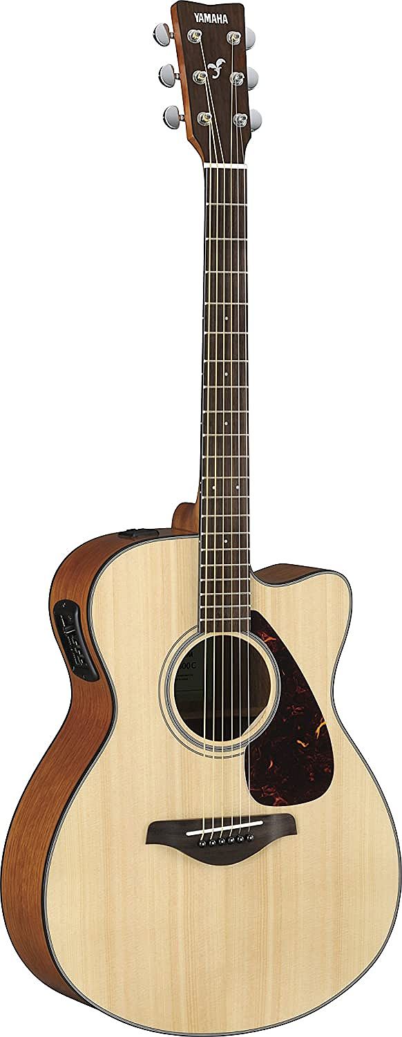 Yamaha FSX800C Concert Cutaway 6-String RH Acoustic Electric Guitar-Natural