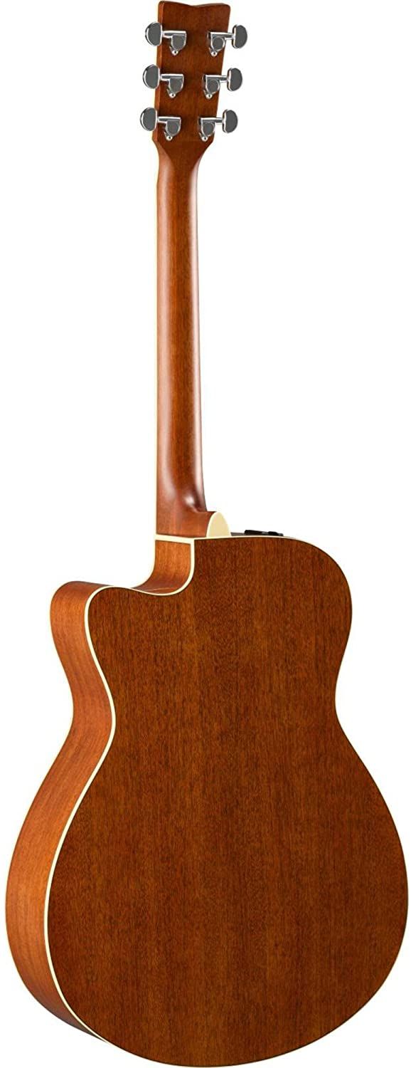 Yamaha FSX800C SDB Concert Cutaway 6-String RH Acoustic Electric Guitar-Sand Burst