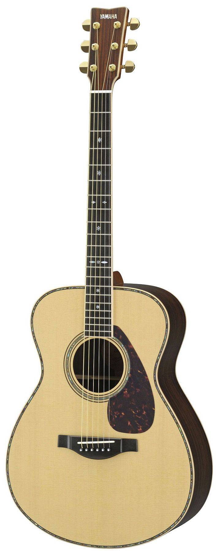 Yamaha LS36AREII Concert 6-String RH Acoustic Guitar with Hardcase-Natural