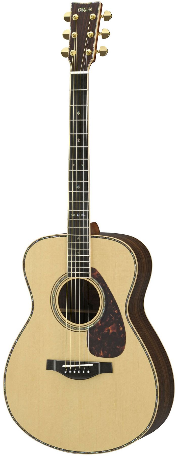 Yamaha LS56AREII Concert 6-String RH Acoustic Guitar with Hardcase-Natural