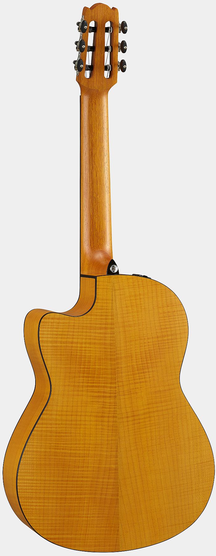 Yamaha NCX1FM 6-Nylon String RH Acoustic Electric Guitar-Natural