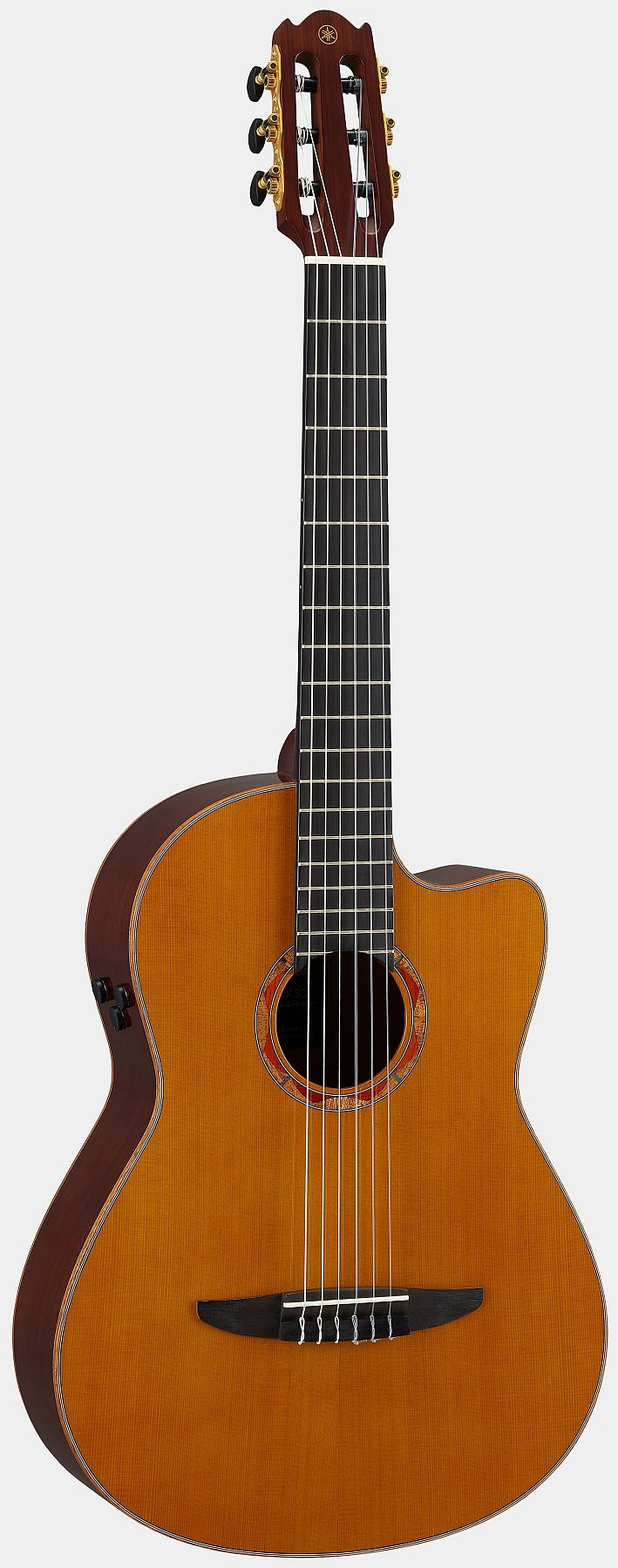 Yamaha NCX3C 6-Nylon String RH Acoustic Electric Classical Guitar with Case-Natural