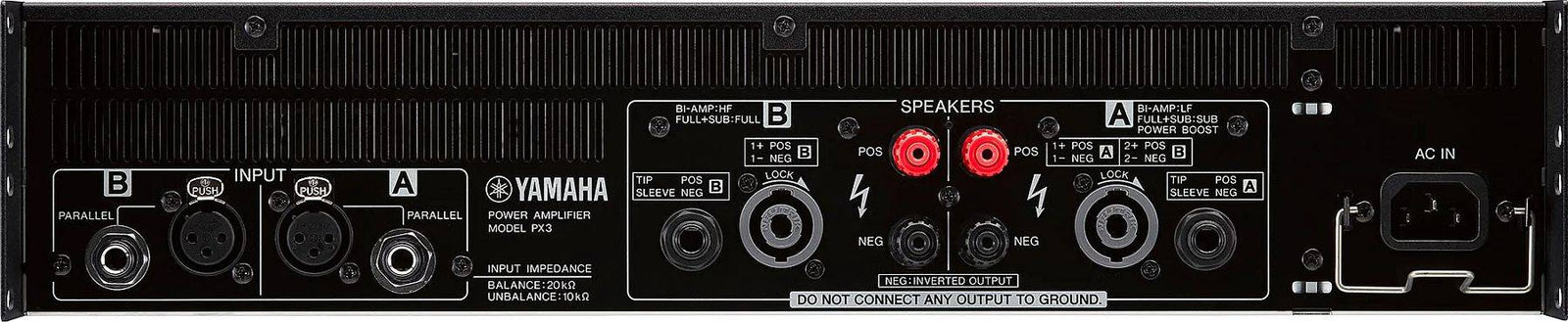Yamaha PX3 300 Watt 2-Channel Power Amplifier - 2RU