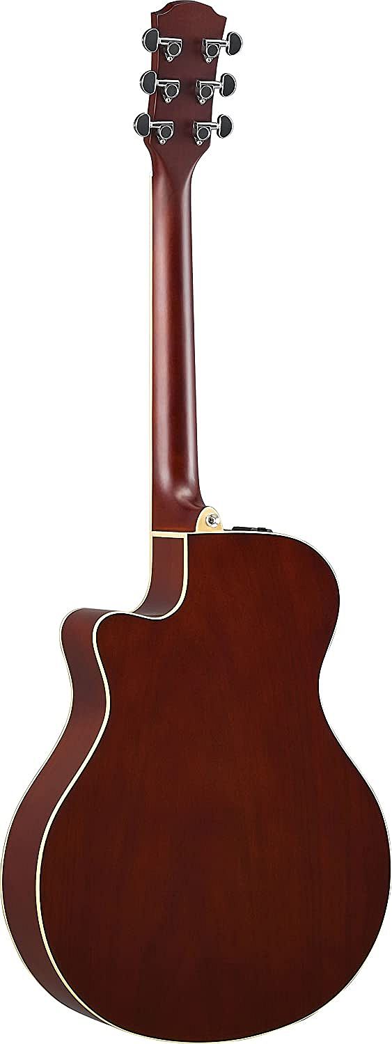 Yamaha APX600 NT Thin-line Cutaway 6-String RH Acoustic Electric Guitar-Natural