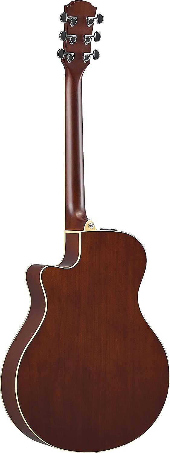 Yamaha APX600 OVS Thin-line Cutaway 6-String RH Acoustic Electric Guitar-Old Violin Sunburst