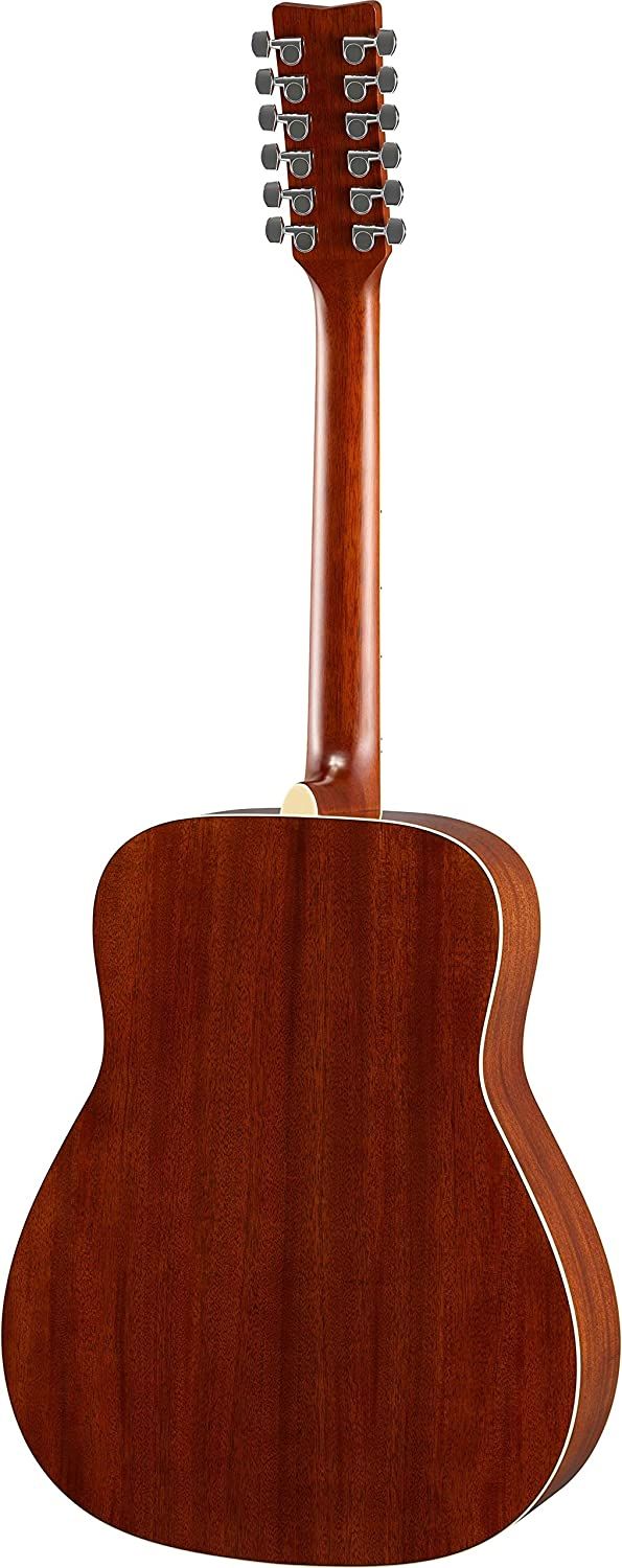 Yamaha FG820-12 FG Series Dreadnought 12-String RH Acoustic Guitar-Natural