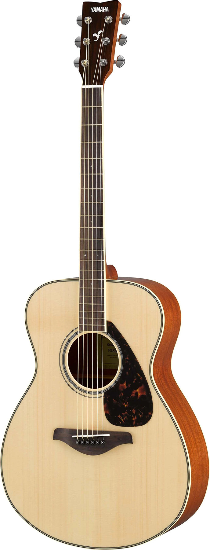 Yamaha FS820 FS Series Concert 6-String RH Acoustic Guitar-Natural