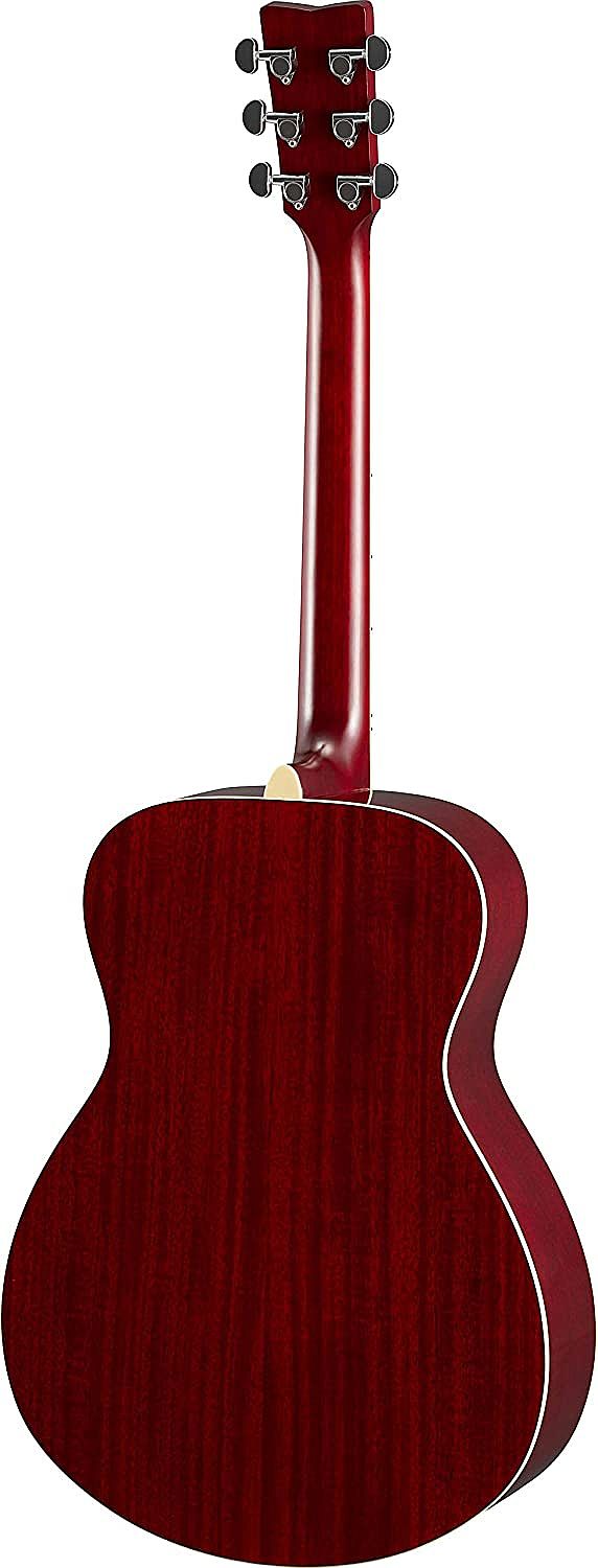 Yamaha FS820 RR FS Series Concert 6-String RH Acoustic Guitar-Ruby Red