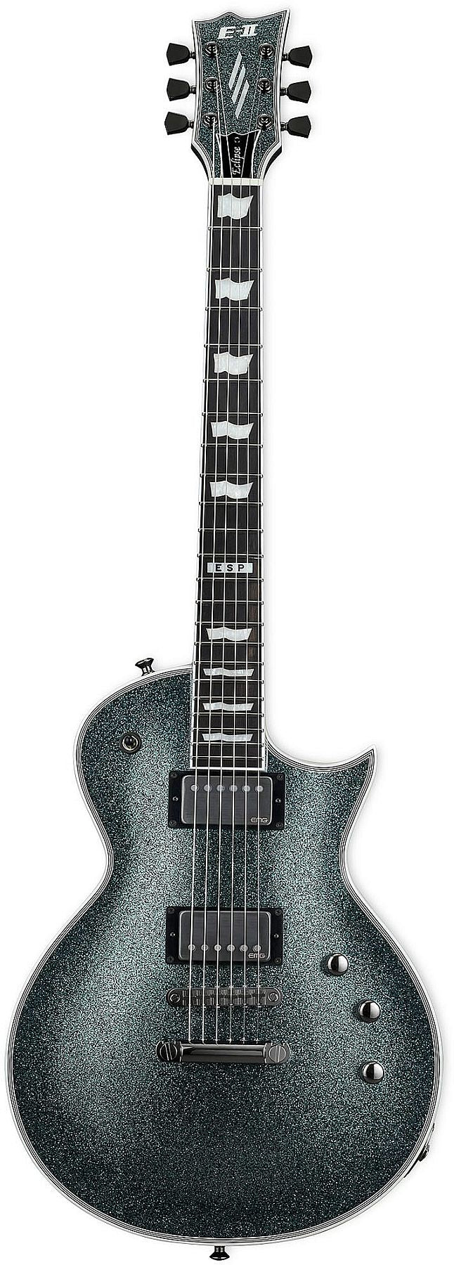 ESP Guitars EIIECDBGNSP EII Series E-II Eclipse DB 6-String RH Electric Guitar with Case-Granite Sparkle