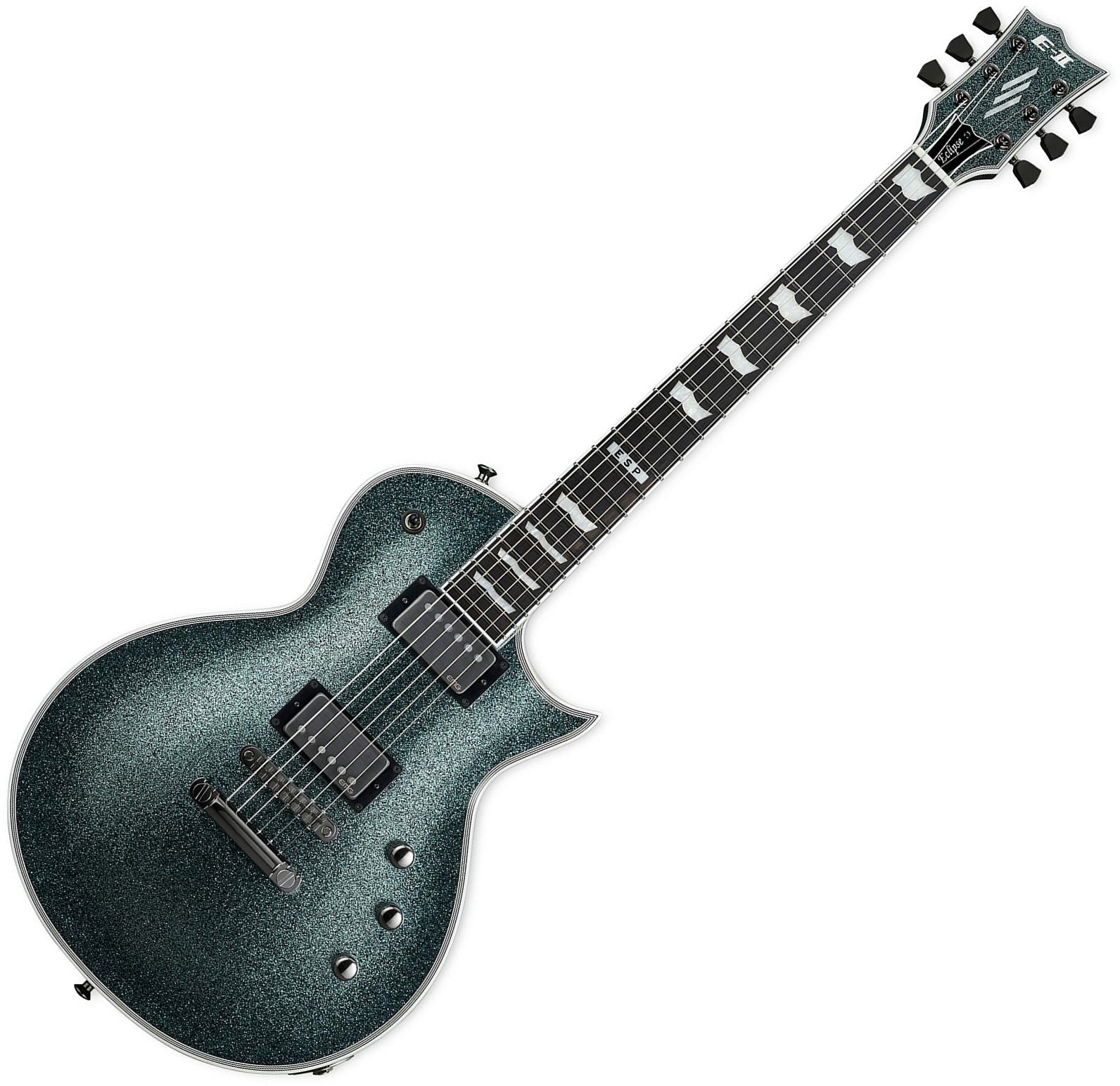 ESP Guitars EIIECDBGNSP EII Series E-II Eclipse DB 6-String RH Electric Guitar with Case-Granite Sparkle