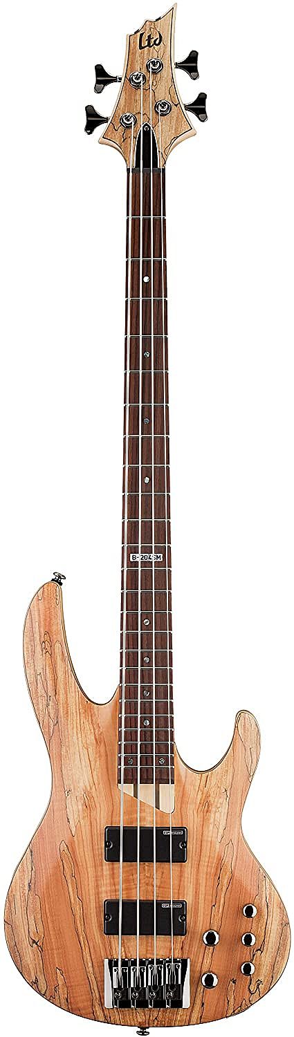 ESP Guitars LB204SMNS LTD Series B-Series 4-String RH Electric Bass-Natural Satin lb-204-sm-ns