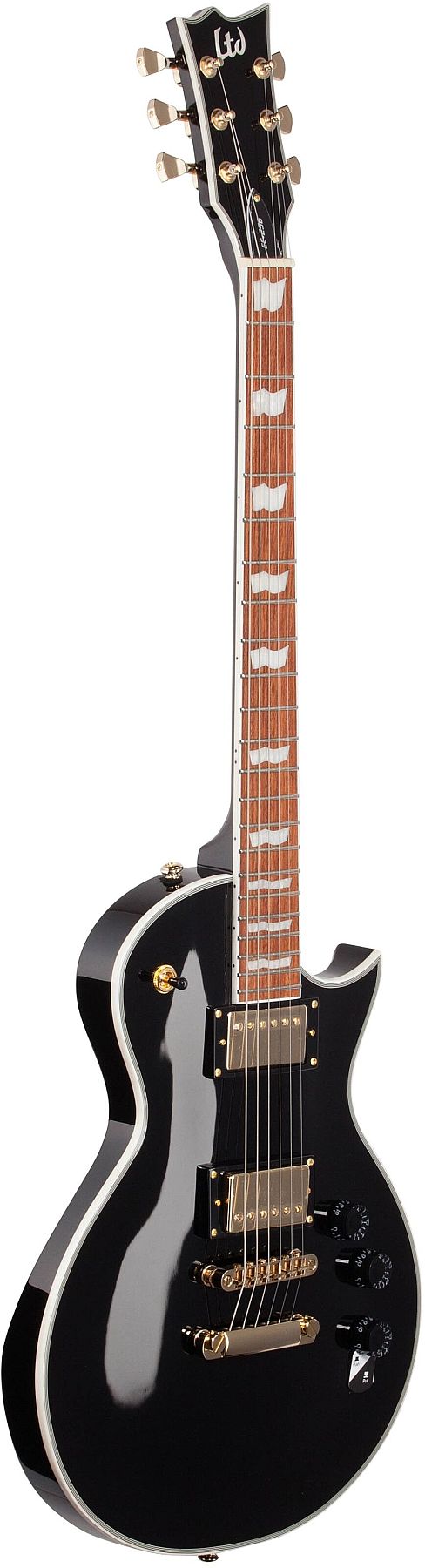 ESP Guitars LEC256BLK LTD Eclipse EC-256 6-String RH Electric Guitar-Black lec-256-blk