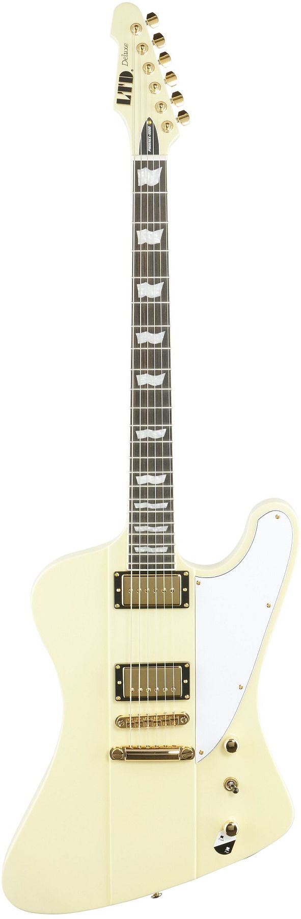ESP Guitars LPHOENIX1000VW LTD Phoenix 1000 6-String RH Electric Guitar-Vintage White l-phoenix-1000-vw