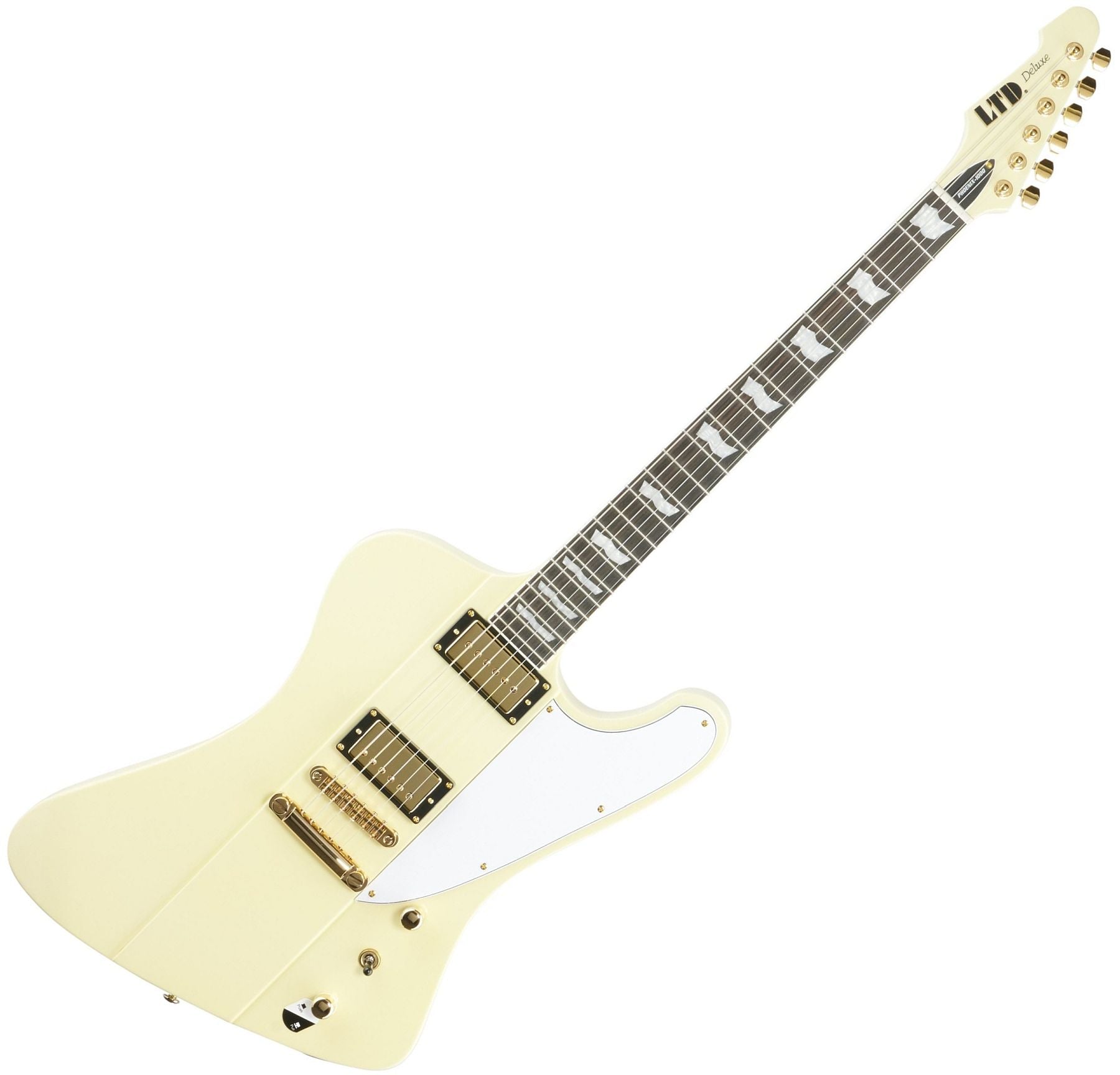 ESP Guitars LPHOENIX1000VW LTD Phoenix 1000 6-String RH Electric Guitar-Vintage White l-phoenix-1000-vw