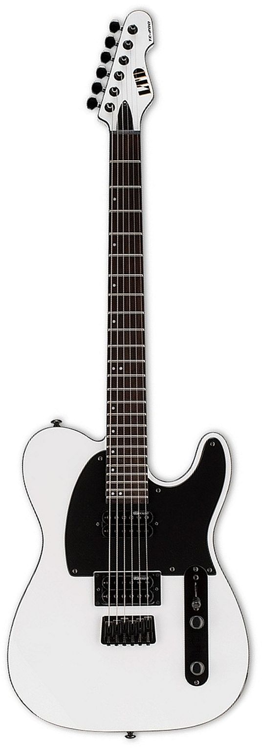 ESP Guitars LTE200RSW LTD TE-200 6-String RH Electric Guitar-Snow White l-te-200-r-sw