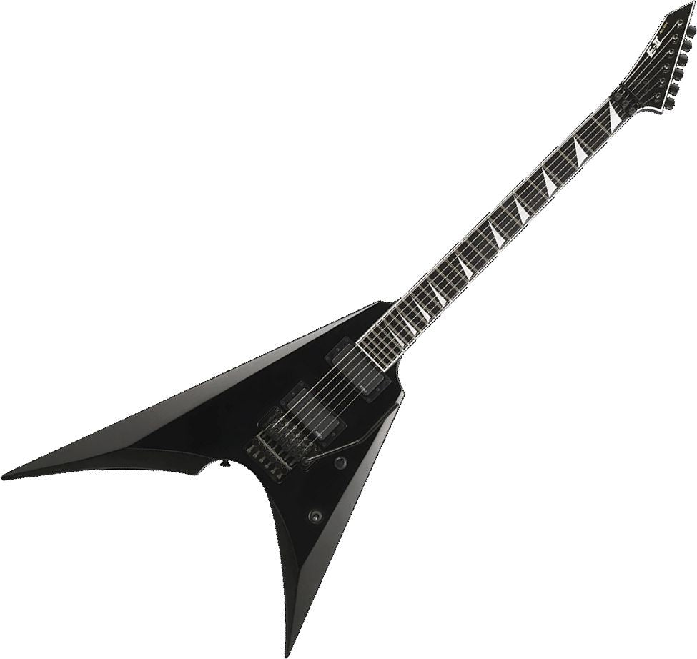 ESP Guitars EIIARROWBLK E-II Arrow 6-String RH Electric Guitar with Case-Black eii-arrow-blk