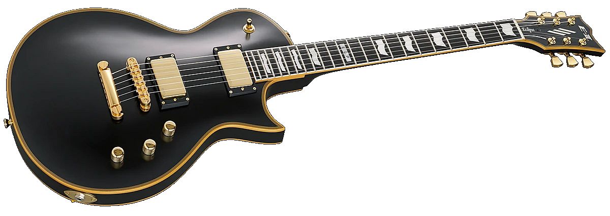 ESP Guitars EIIECDBVB E-II Eclipse DB 6-String RH Electric Guitar with Case-Vintage Black