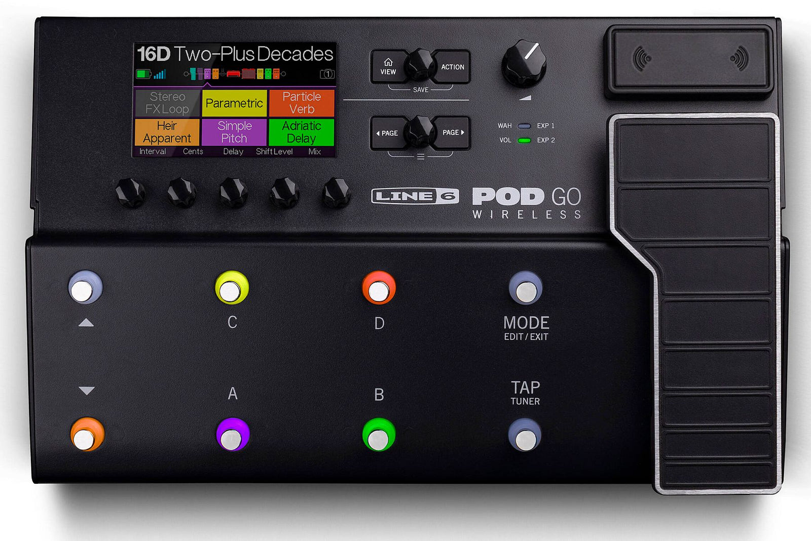 Line 6 POD GO WL Wireless Guitar Multi-Effects Floor Processor
