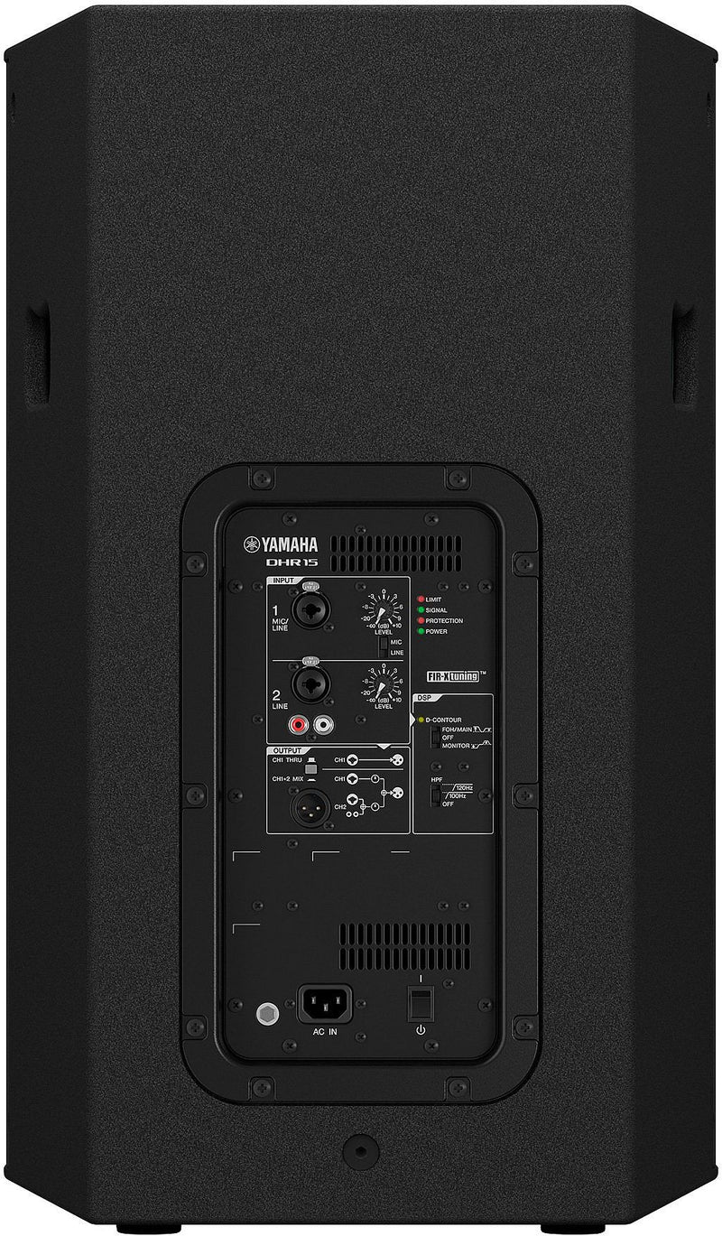 Yamaha DHR15 1000W Powered Loudspeaker (Black) - 15in