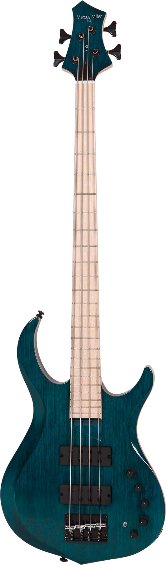 Sire Marcus Miller M2 2nd Generation 4 String RH Electric Bass - Transparent Blue