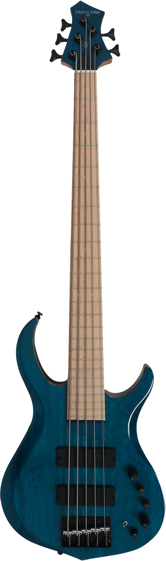 Sire Marcus Miller M2 2nd Generation 5 String RH Electric Bass - Transparent Blue