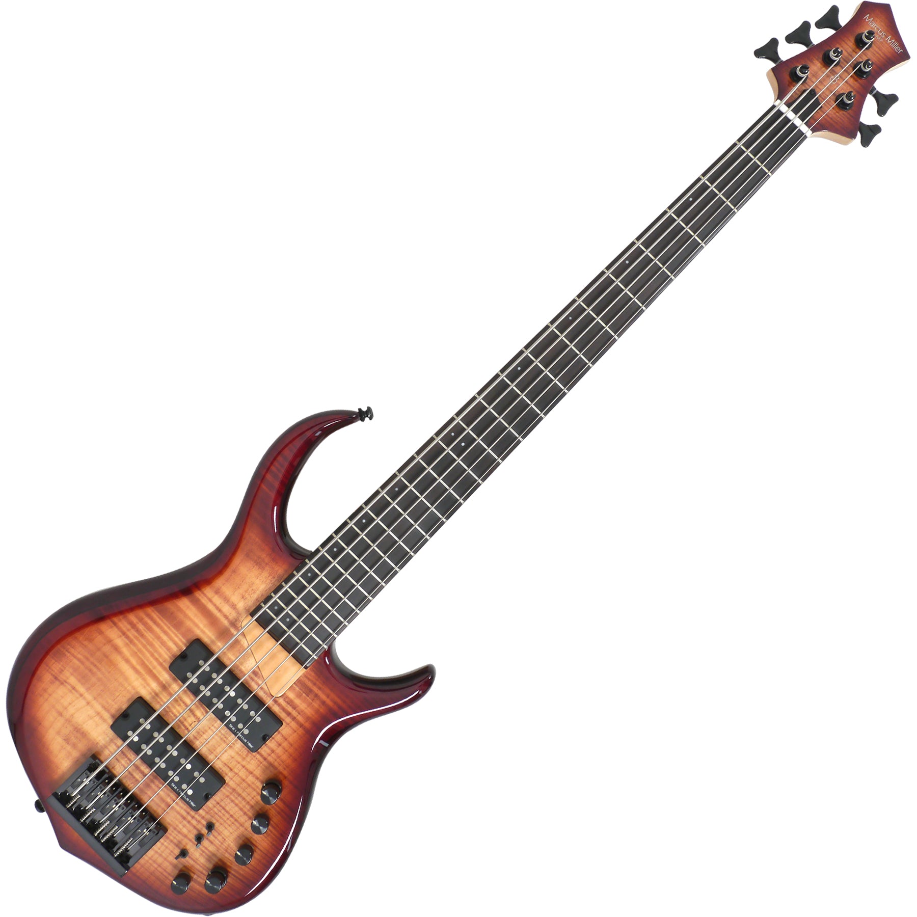 Sire Marcus Miller M7 2nd Generation Alder 5 String RH Electric Bass - Brown Sunburst