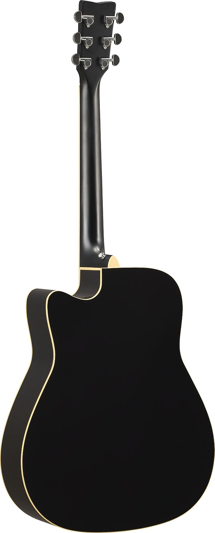 Yamaha FGCTA BL Tradition Western TransAcoustic 6-String RH Acoustic Electric Guitar-Black