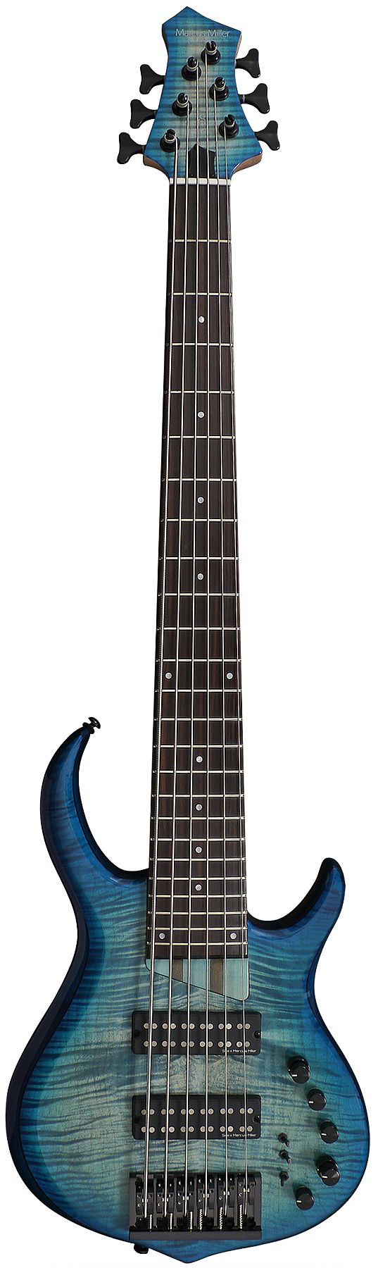 Sire Marcus Miller M7 2nd Generation 6 String RH Electric Bass - Transparent Blue