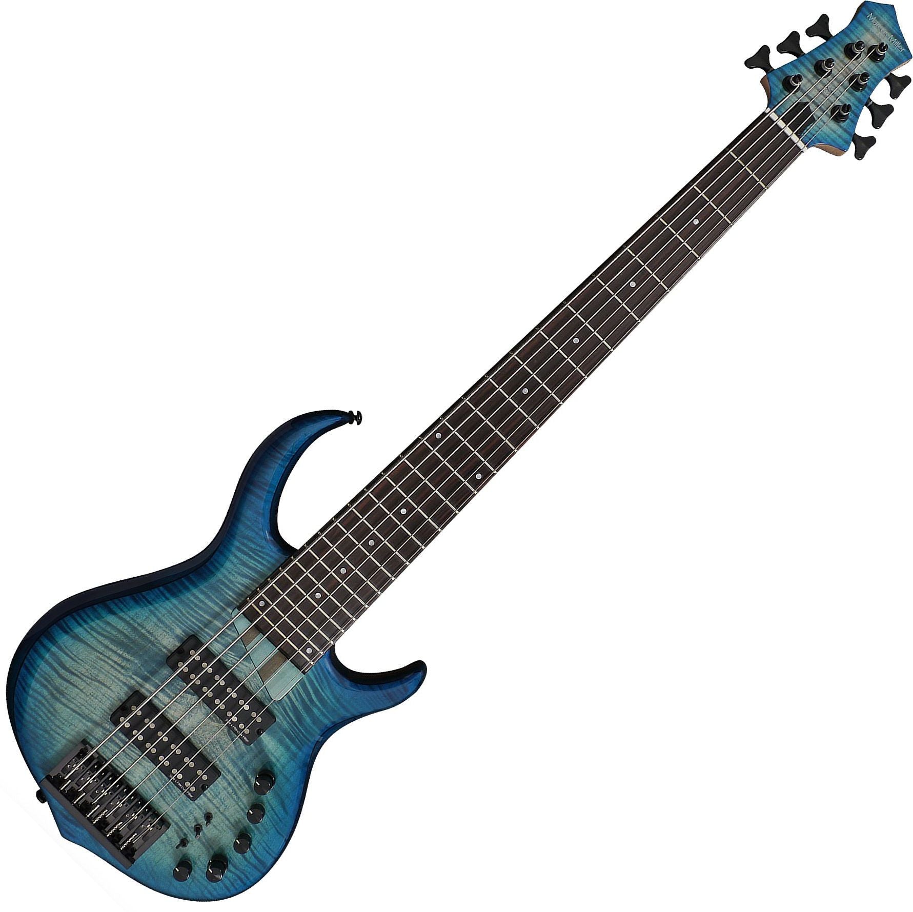 Sire Marcus Miller M7 2nd Generation 6 String RH Electric Bass - Transparent Blue