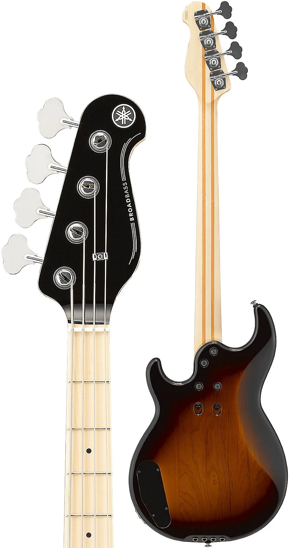 Yamaha BB434M TBS 4-String RH Maple Neck Electric Bass-Tobacco Brown Sunburst