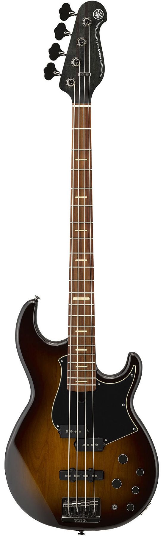 Yamaha BB734A DCS 4-String RH Electric Bass Guitar with Gig Bag-Dark Coffee Sunburst